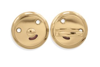 1682 WC beslag mässing