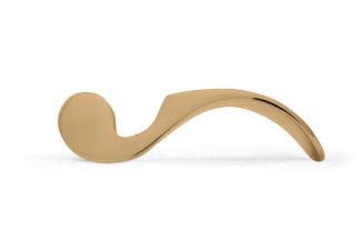 673 Innerdörrstrycke mässing