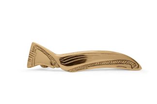 GB325 Innerdörrstrycke mässing